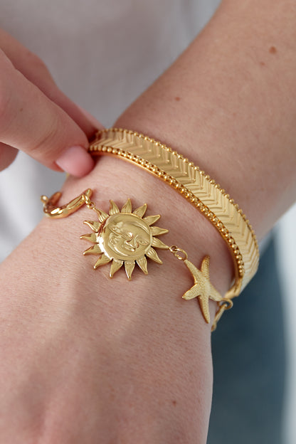 Sun Moon Star Necklace