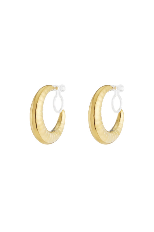 Bold hoop clip Earrings