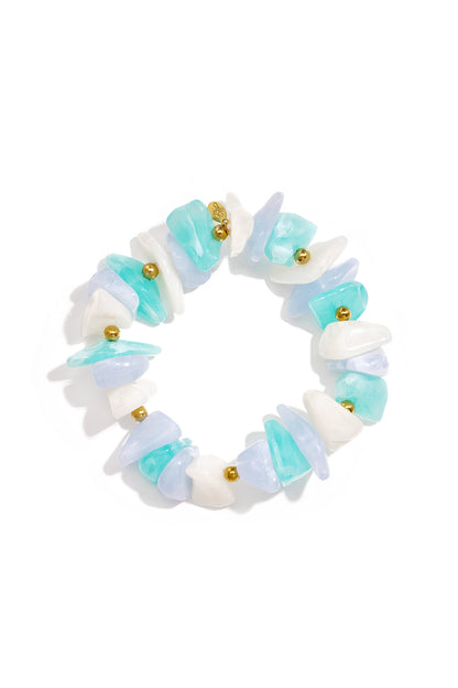 Acryl-Perlenarmbänder, schlichte Alltags-Serie, Damenschmuck