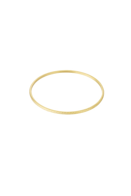 Sleek shine bangle