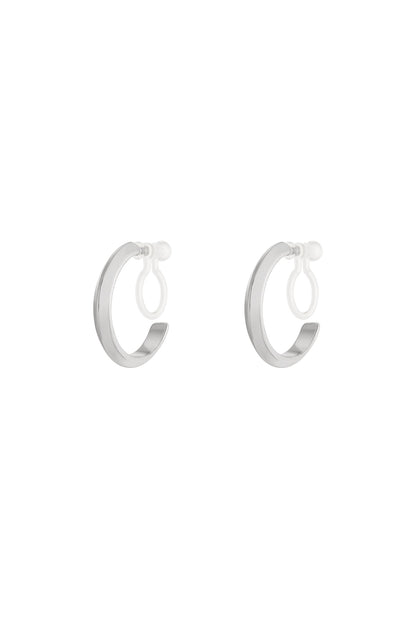 Hoop clip Earrings