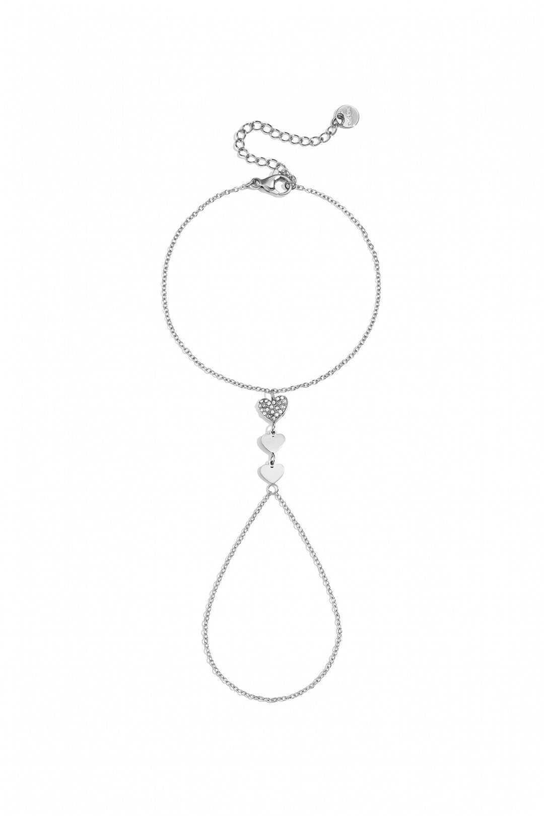 Handkette mit Herzen