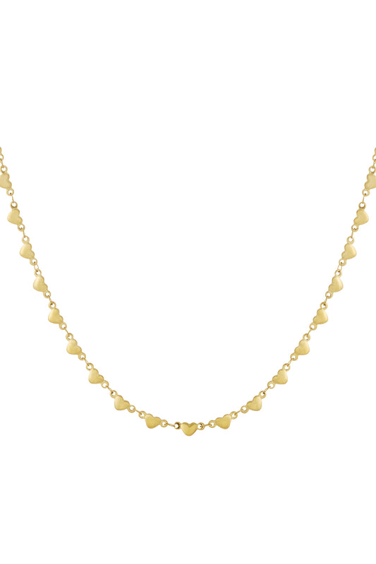 Multi heart necklace