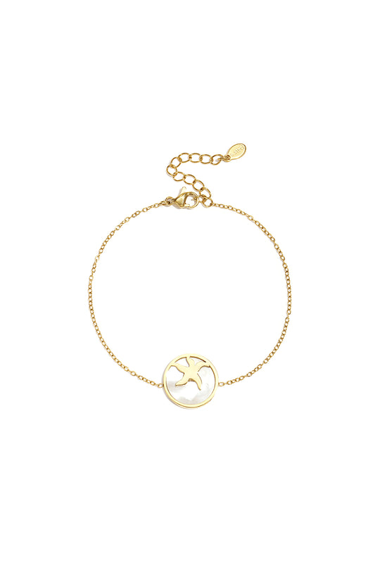Armband mit Seesternen im Kreis